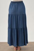 Gizli Cepli Çingene Eteği - İndigo TUGBA