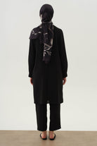 Gizli Cepli Pantolon - Siyah TUGBA