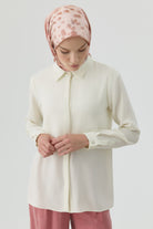 Gizli Patlı Gömlek - Ekru TUGBA