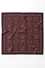 Gülşah %100 Twill İpek Eşarp - Bakır TUĞBA