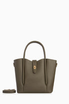 İkili Şerit Detaylı Çanta - Haki TUGBA