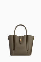 İkili Şerit Detaylı Çanta - Haki TUGBA