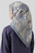 İzel Twill İpek Eşarp - Bulut TUGBA