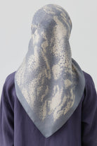 İzel Twill İpek Eşarp - Bulut TUGBA