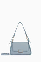 Kapağı Desenli Çanta - Açık Mavi TUGBA