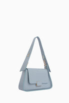 Kapağı Desenli Çanta - Açık Mavi TUGBA