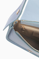 Kapağı Desenli Çanta - Açık Mavi TUGBA