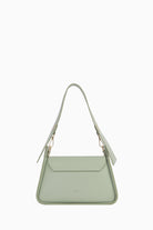 Kapağı Desenli Çanta - Su Yeşili TUGBA