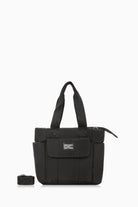 Kapitone Tote Çanta - Siyah TUGBA