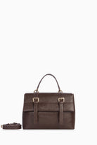 Kemer Detaylı Çanta - Acı Kahve TUGBA