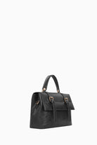 Kemer Detaylı Çanta - Siyah TUGBA