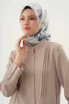 Kesik Detaylı Ferace - Taş TUGBA