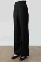 Keten Pantolon - Siyah TUGBA