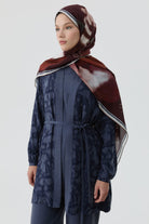 Kombinli Ceket Bluz Takım - İndigo TUGBA