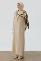 Kombinli Tunik Takım - Bej TUGBA
