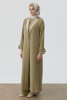 Kombinli Tunik Takım - Olive TUGBA