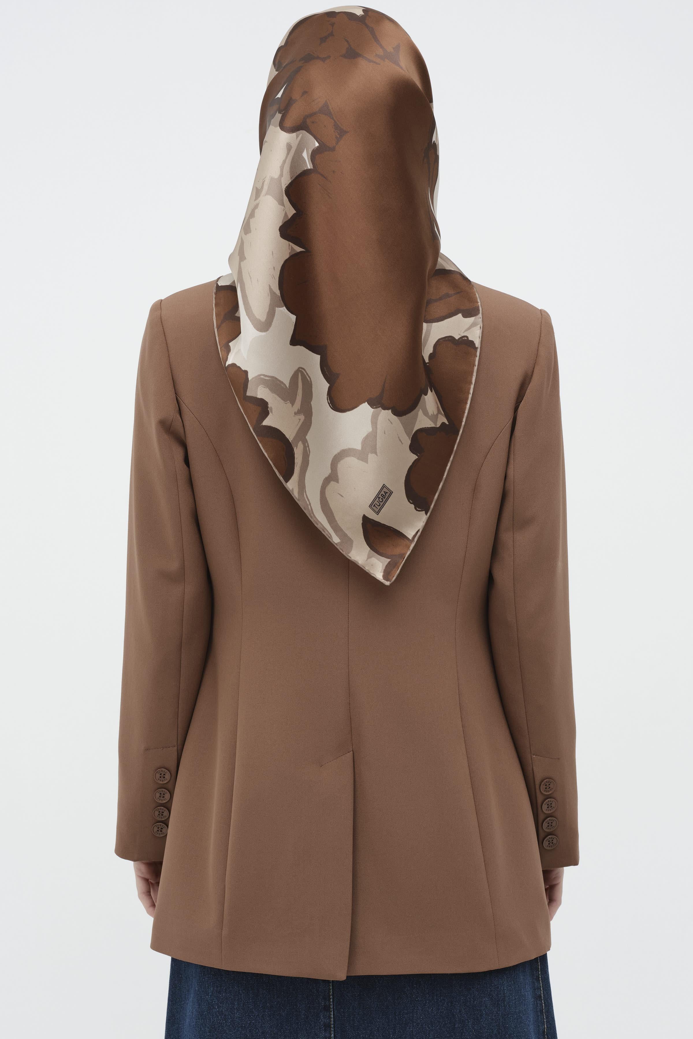 ジャケット・アウター HARD TWIST YARN DOUBLE BREAST COAT Double