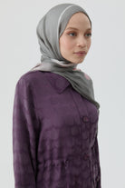 Letafet Şifon İpek Şal - Gri TUGBA