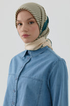 Mana Twill İpek Eşarp - Çağla TUGBA