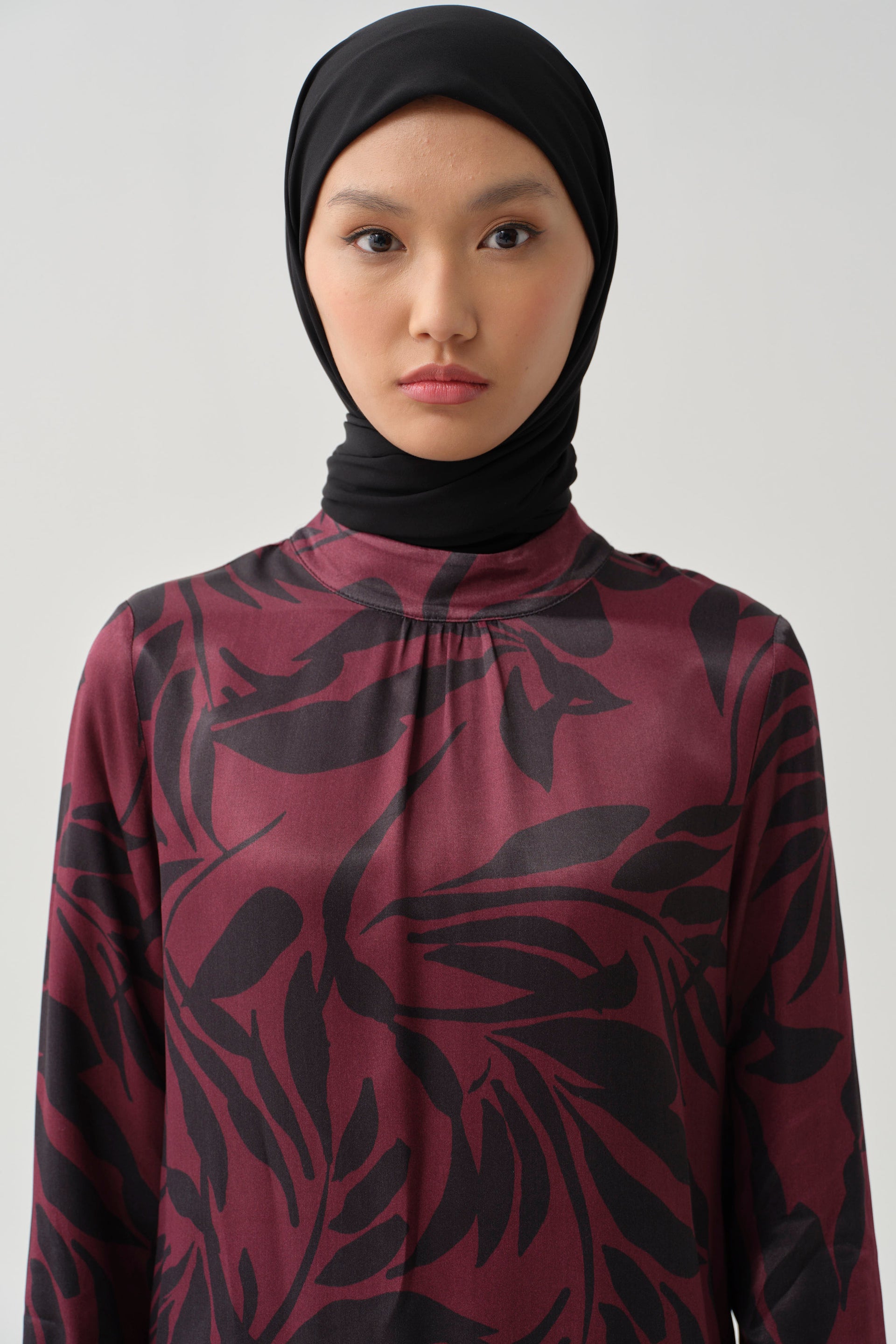 Medina Silk Scarf Black Black STD