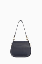 Metal Aksesuarlı Çanta - Lacivert TUGBA