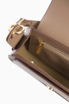 Metal Aksesuarlı Çanta - Vizon TUGBA