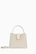 Metal Aksesuarlı Kol Çantası - Bej TUGBA