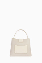 Metal Aksesuarlı Kol Çantası - Bej TUGBA