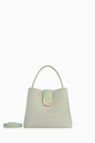 Metal Aksesuarlı Kol Çantası - Mint TUGBA