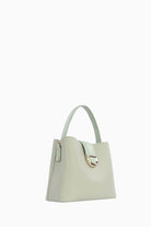 Metal Aksesuarlı Kol Çantası - Mint TUGBA