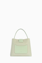Metal Aksesuarlı Kol Çantası - Mint TUGBA