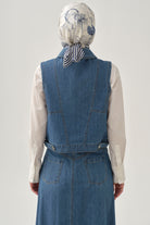 Mini Yelek - İndigo TUGBA