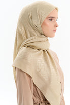 Natural T Logolu  Eşarp - Asit TUGBA