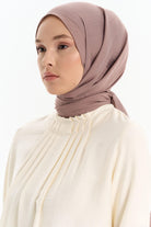 Düz Renk Viskon Şal - Vizon TUGBA