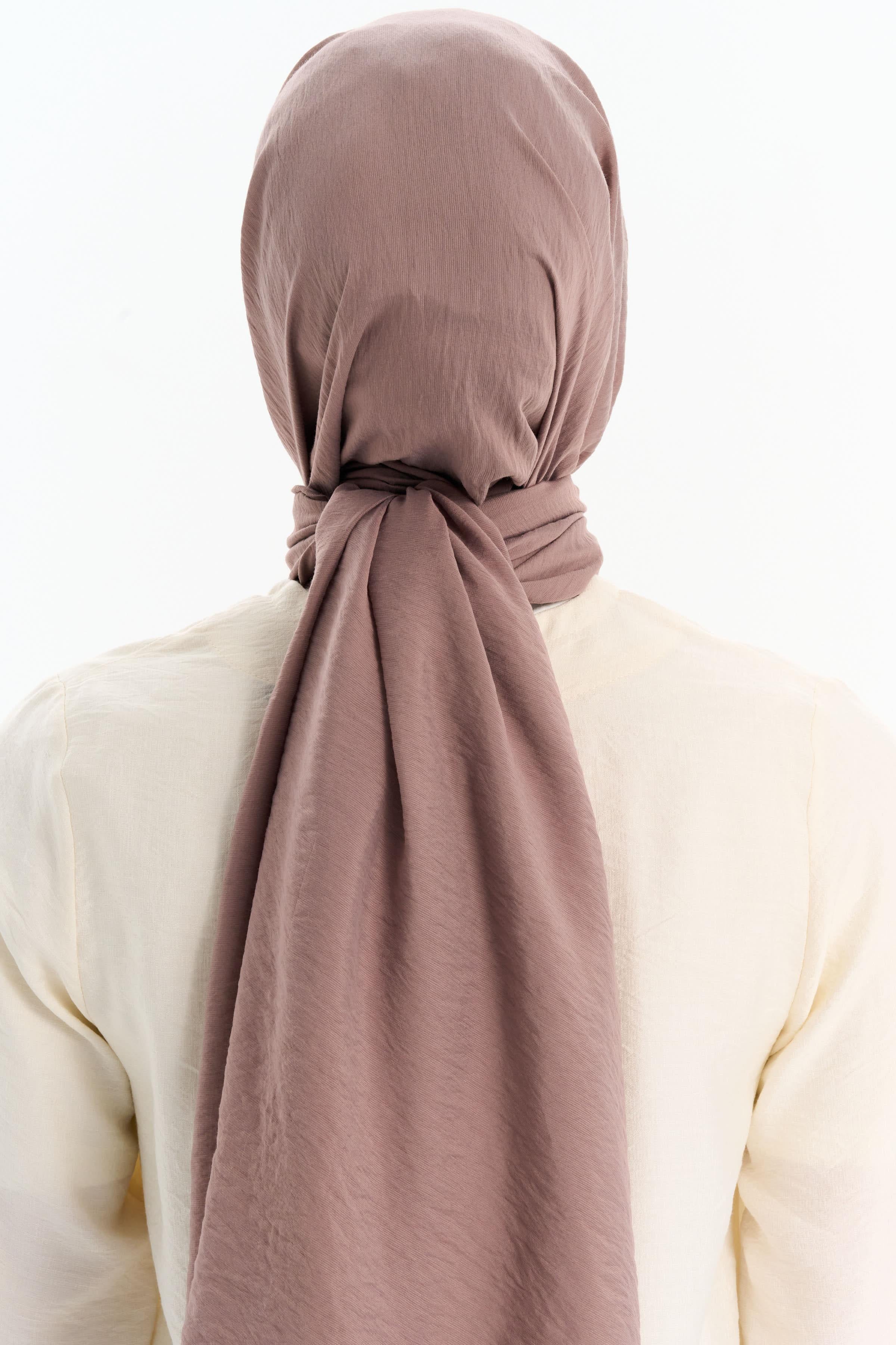 Düz Renk Viskon Şal - Vizon TUGBA