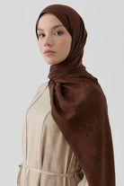 Nevgül Jakar Naturel Şal - Acı Kahve TUGBA