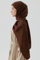Nevgül Jakar Naturel Şal - Acı Kahve TUGBA