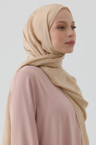 Nevgül Jakar Naturel Şal - Bej TUGBA