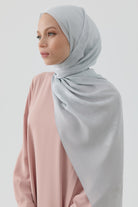 Nevgül Jakar Naturel Şal - Gümüş TUGBA