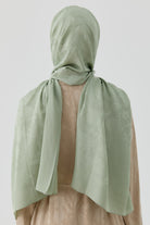 Nevgül Jakar Naturel Şal - Mint TUGBA