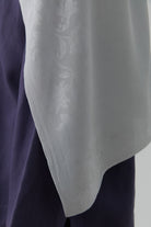 Nevgül Kenar Detaylı Naturel Şal - Gümüş TUGBA