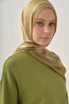 Örme Bluz Etek Takım - Olive TUGBA