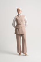 Welt Pocket Trousers - Beige