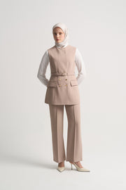 Welt Pocket Trousers - Beige