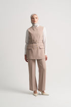 Welt Pocket Trousers - Beige