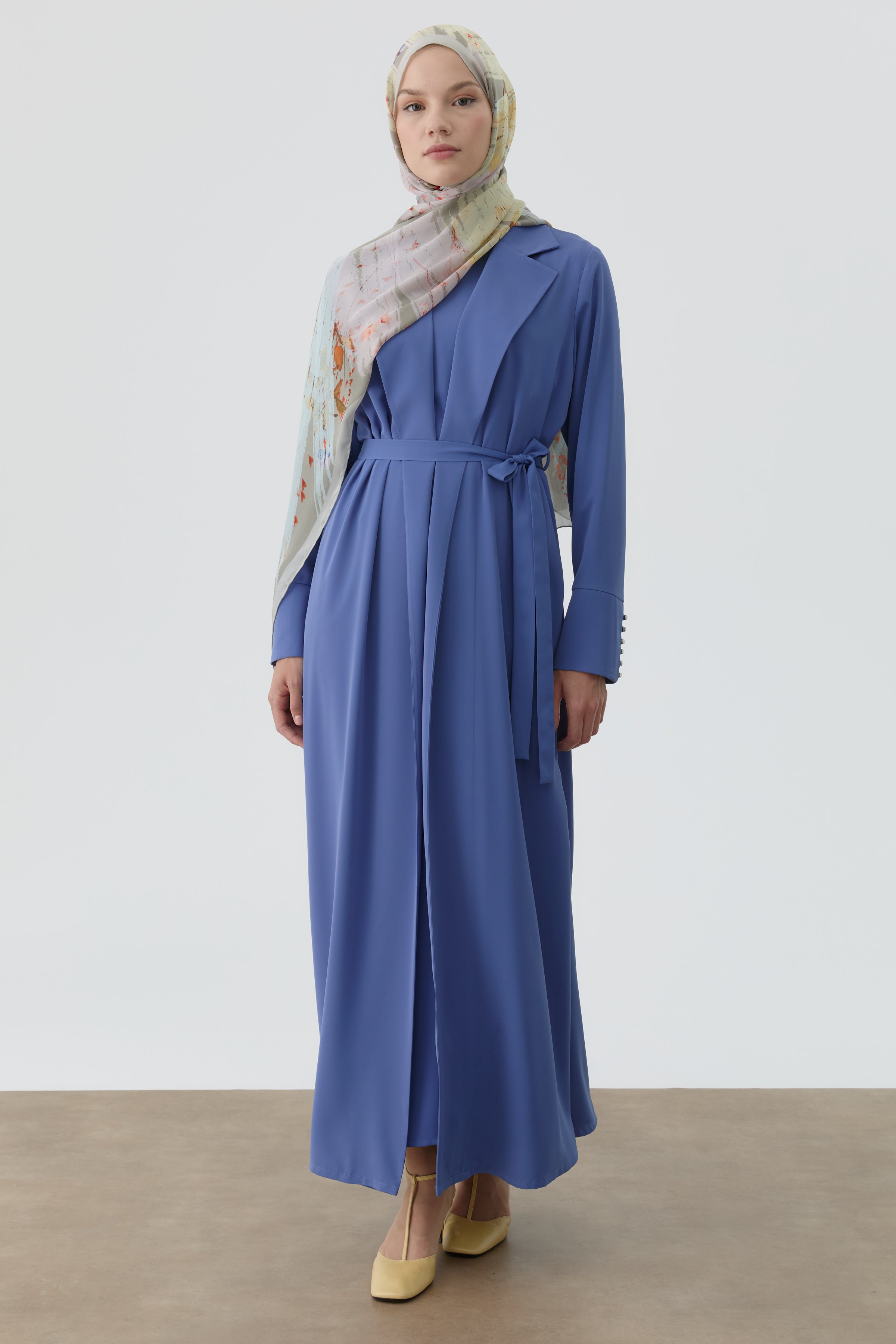 Pantolonlu Giy-Çık Takım - Mavi – TUĞBA