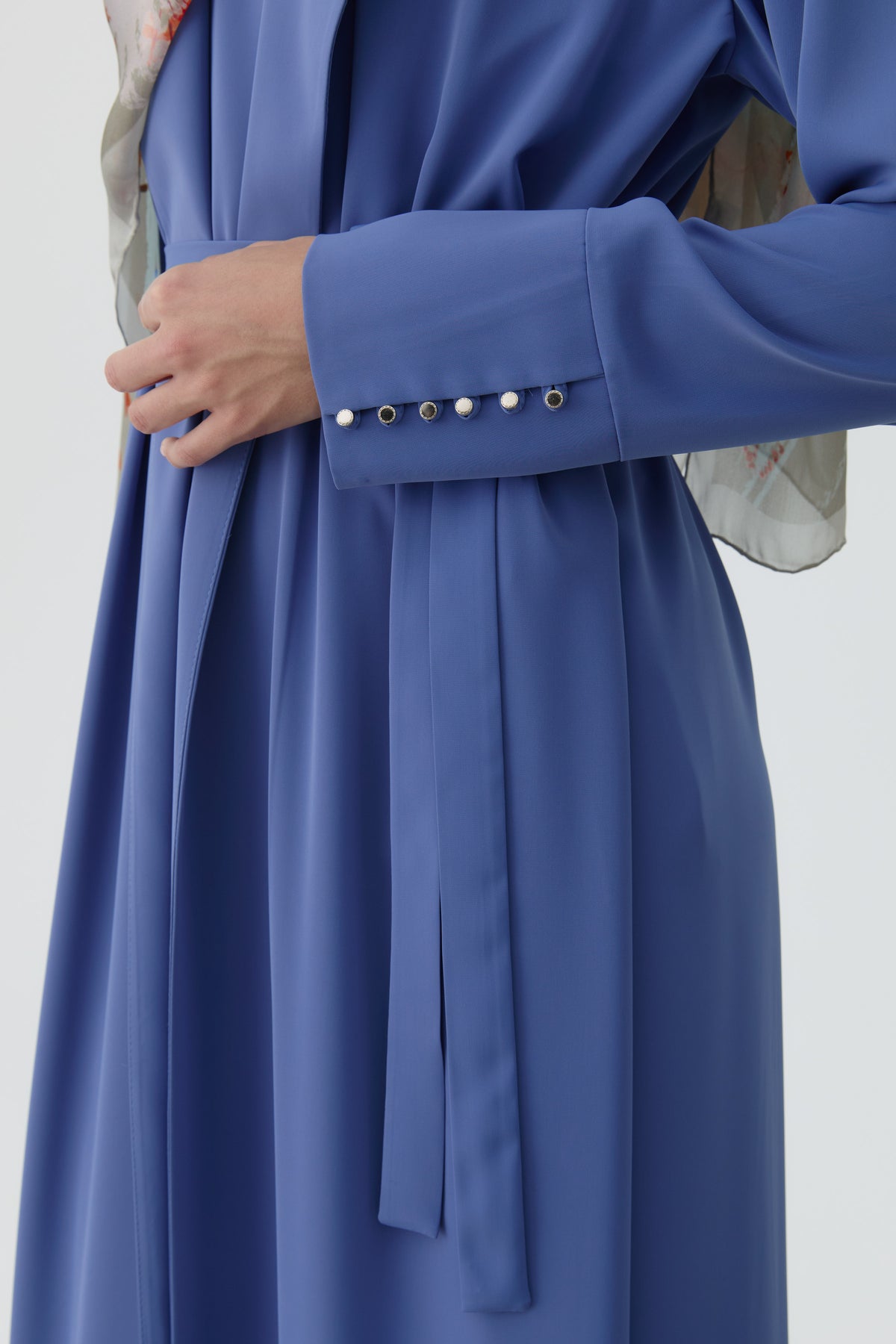 Pantolonlu Giy-Çık Takım - Mavi TUGBA