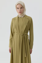 Pantolonlu Giy-Çık Takım - Olive TUGBA