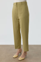 Pantolonlu Giy-Çık Takım - Olive TUGBA