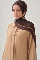 Patı Pile Detaylı Tunik - Bej TUGBA